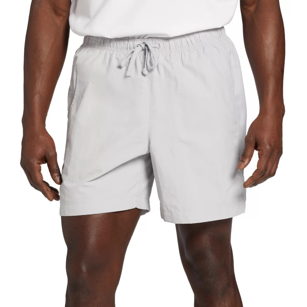 DSG Mens 6" Nylon Shorts‎ Gray Size 2XL XXL NWT Relaxed Fit